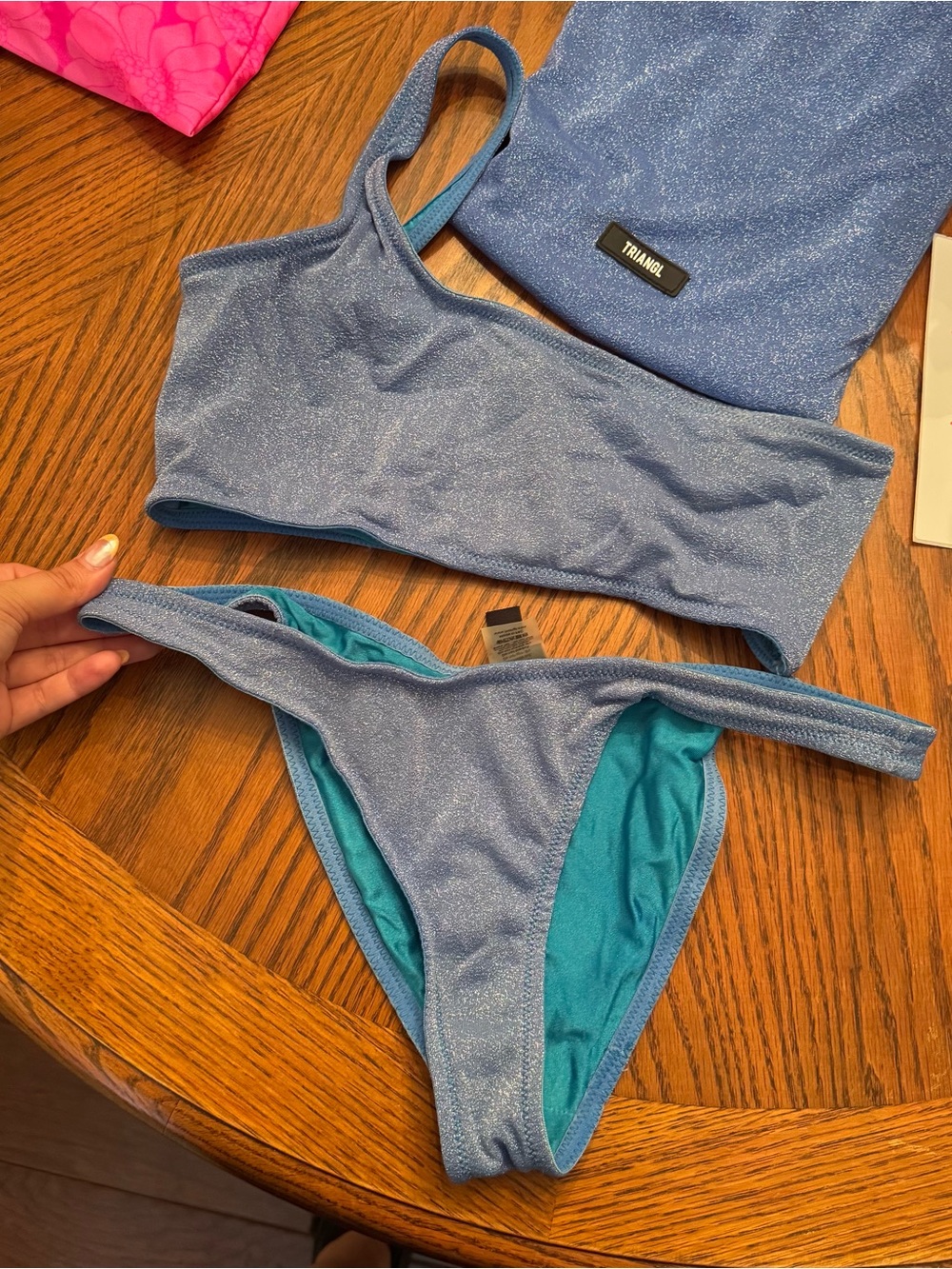 Triangl Melrose Marina Sparkle
Bikini Set
Sz Large - Picture 6 of 7